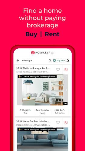 NoBroker Rent, Buy, Sell Flats Screenshot 1