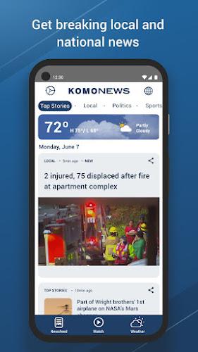 KOMO News Mobile ဖန်သားပြင်ဓာတ်ပုံ 1