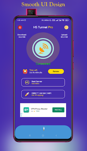 Screenshot HS Tunnel Pro - Unlimited VPN 1