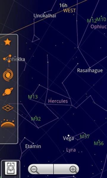 Sky Map zrzut ekranu 1