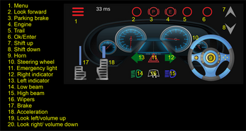 Steering Wheel Emulator(Euro Truck) ဖန်သားပြင်ဓာတ်ပုံ 3