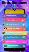 Birds Sounds & Birds Ringtones Screenshot 1