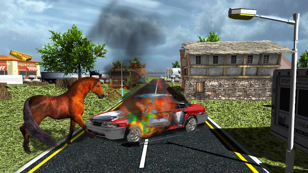 Crazy Horse City Rampage screenshot 4