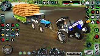 Indian Tractor Game 2023 экрана 2