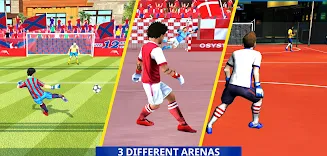 Goalie Wars Football Indoor экрана 4