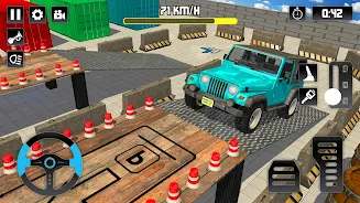 Jeep Parking Game - Prado Jeep 스크린샷 1