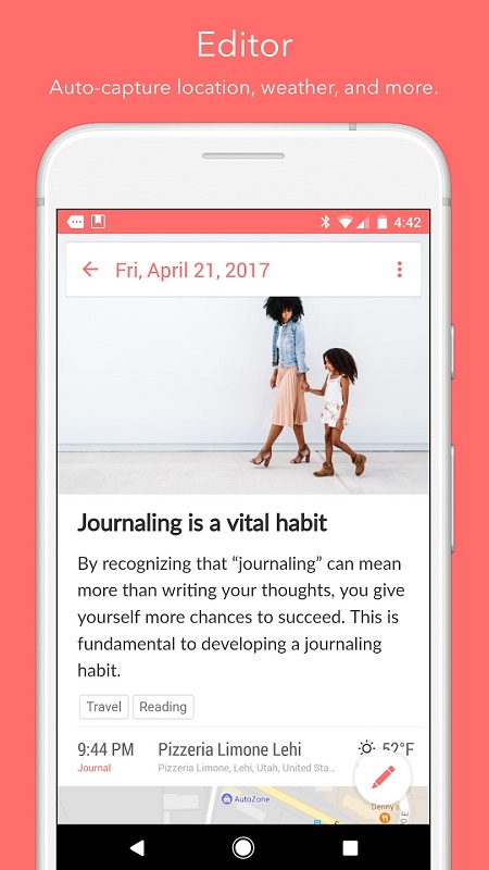 Day One Journal: Private Diary captura de pantalla 