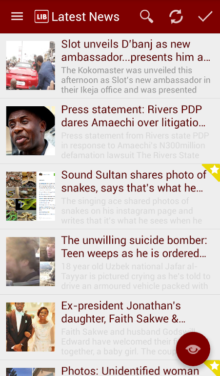 Screenshot Linda Ikeji Blog 2