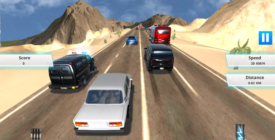 Traffic Rider : Car Race Game Screenshot 1