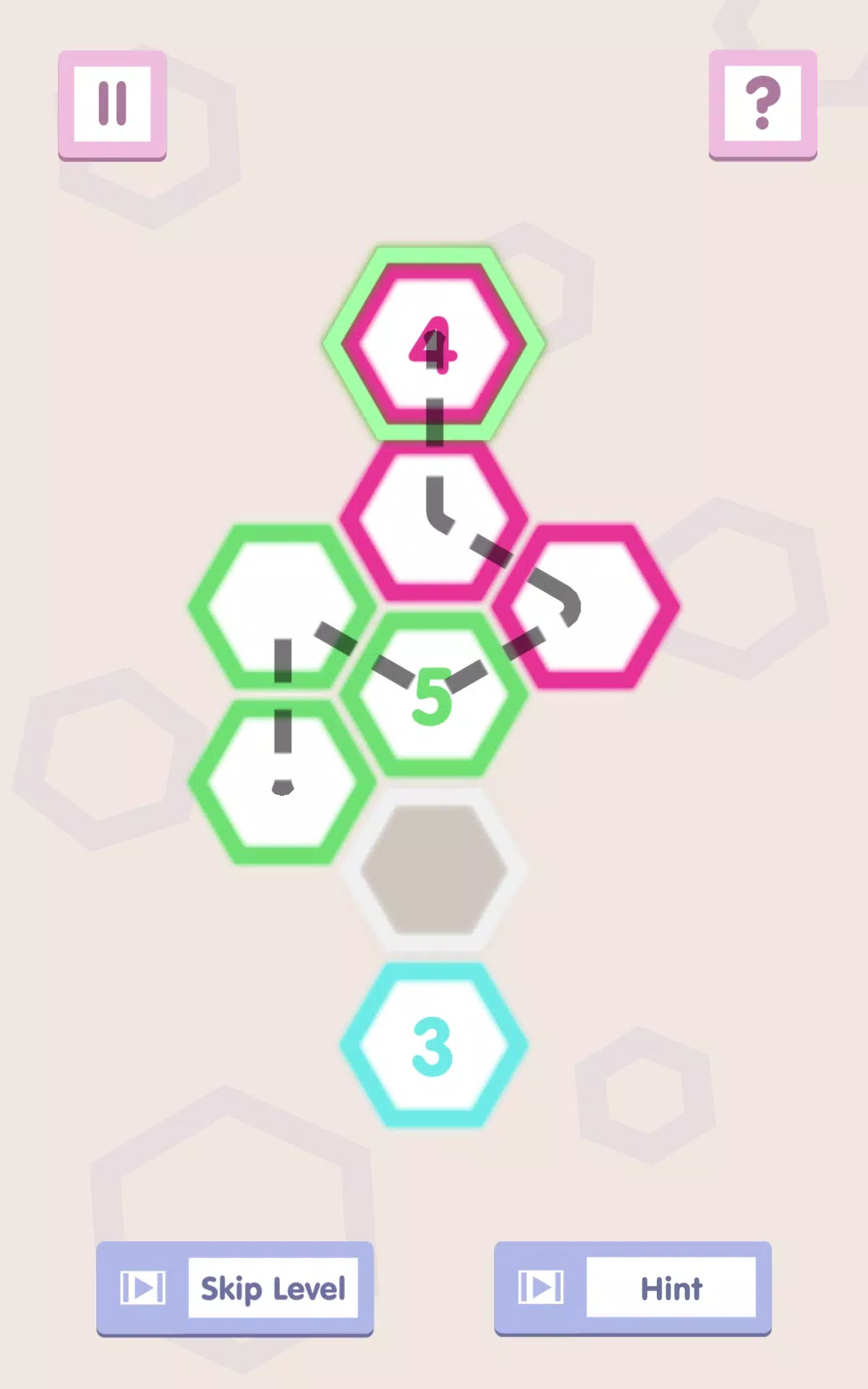 Number Path: Hexa Links screenshot 1