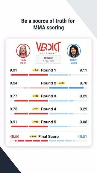 Verdict MMA Picks & Scoring स्क्रीनशॉट 4