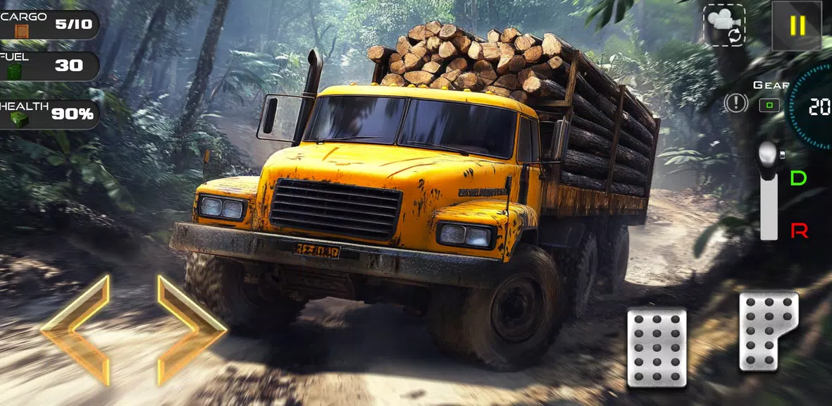 Truck Cargo simulator offroad screenshot 1