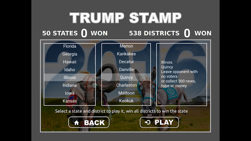 Trump Stamp by Yuri Ammosov screenshot 2