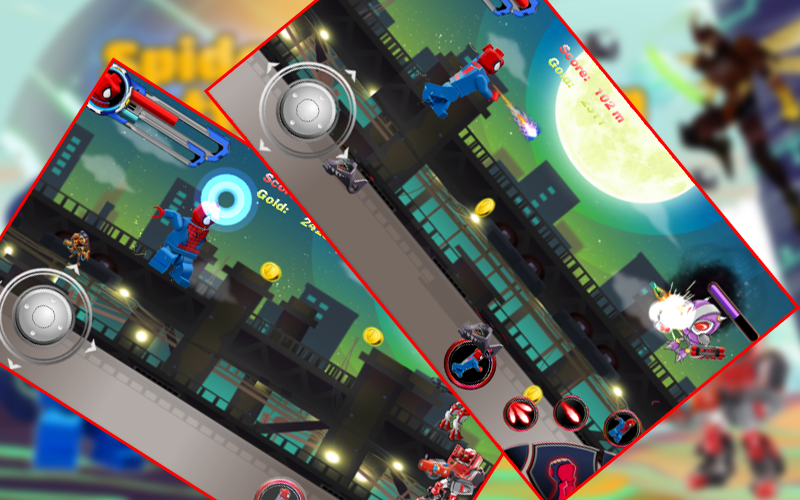 Screenshot Spider Lego Battle Transform 4