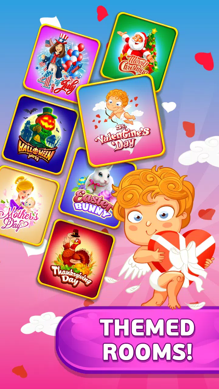 Bingo St. Valentine’s Day captura de pantalla 