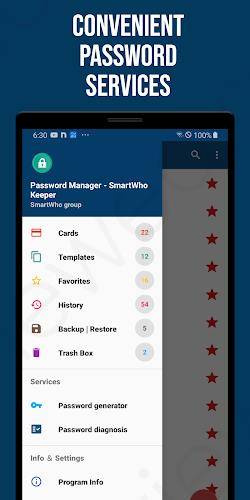 Smart Password Manager captura de pantalla 