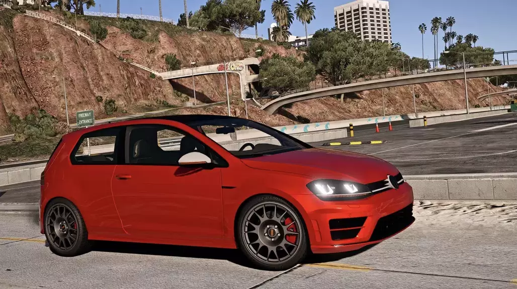 Extreme Real Driving: Golf GTI ảnh chụp màn hình 1