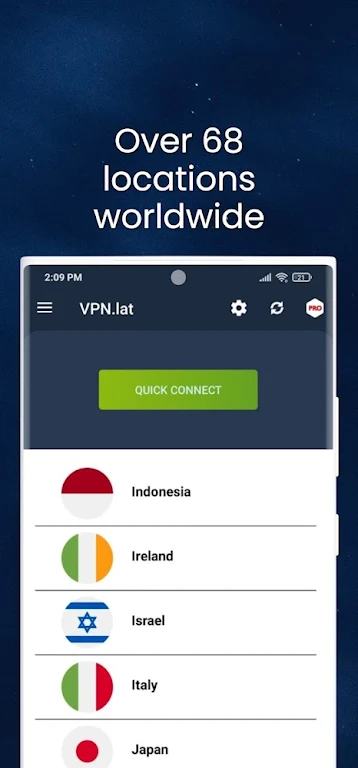 VPN lat : Unlimited Proxy Скриншот 3