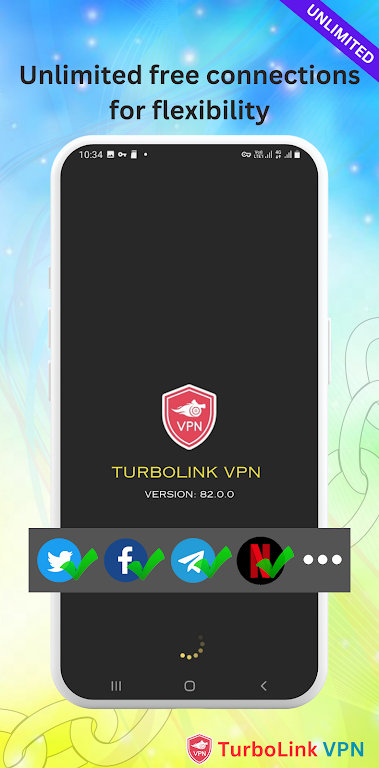 TurboLink VPN - Fast VPN Proxy экрана 3