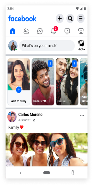 Facebook Lite Mod ảnh chụp màn hình 1