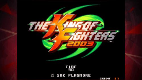 KOF 2003 ACA NEOGEO captura de pantalla 