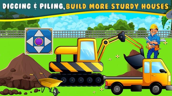 Construction Builder Truck экрана 1