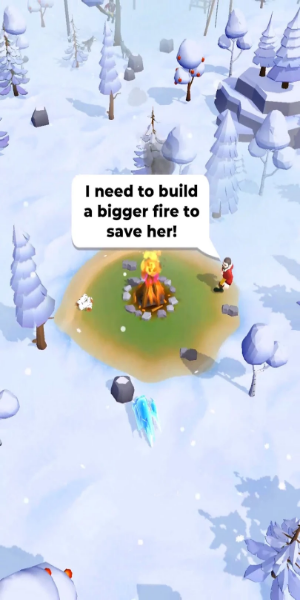 Frozen Survival Idle экрана 2