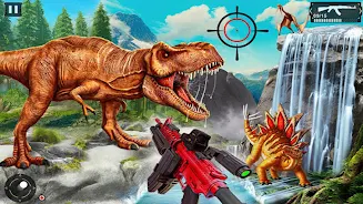 Wild Dino Hunting Gun Hunter स्क्रीनशॉट 1