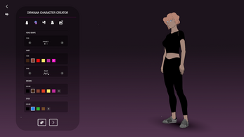 Screenshot DCC - Drykana Character Creator (0.01a - Early Alpha) 1