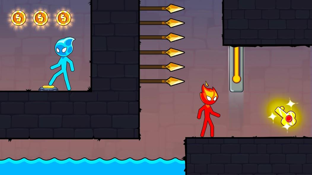 Stick Red boy and Blue girl Screenshot 4