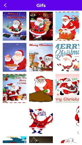 Santa Claus Gift GIF Sticker экрана 3