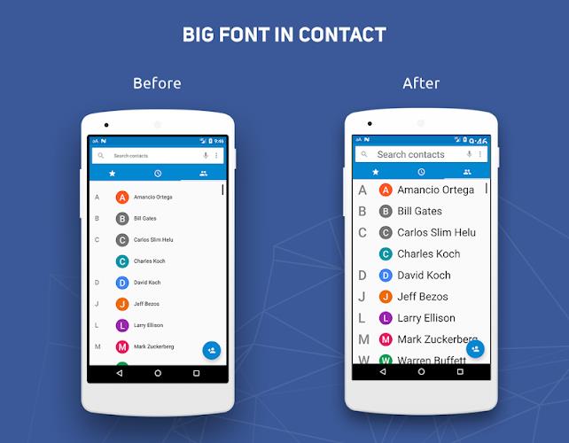 Big Font - Change Font Size & Text Size ekran görüntüsü 2