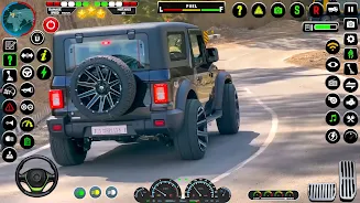 Offroad Jeep Driving:Jeep Game ảnh chụp màn hình 1