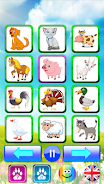 Animal sounds - Kids learn screenshot 1