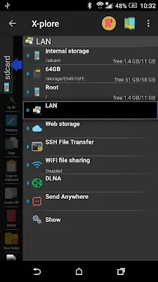 X-plore File Manager スクリーンショット 4