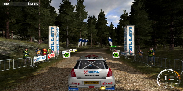 Rush Rally 3 экрана 1