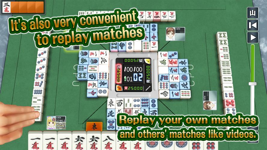 JanNavi-Mahjong-Online captura de pantalla 