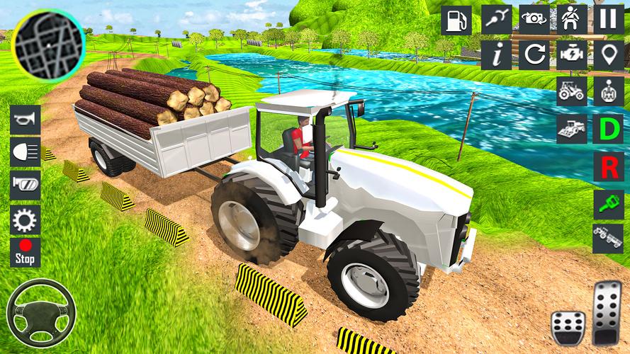 Screenshot Tractor Driving Tractor Game 2