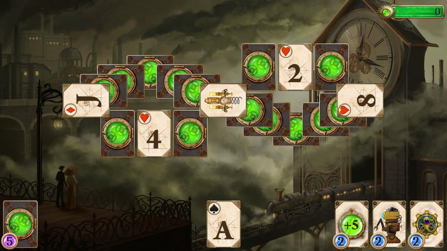 Steampunk Solitaire captura de pantalla 