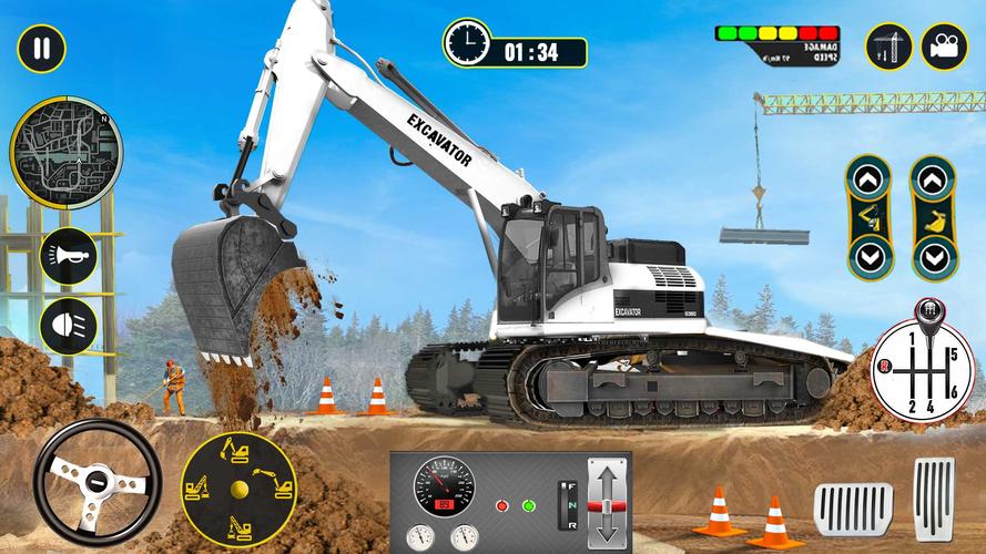 Screenshot Heavy Excavator Simulator Game 2