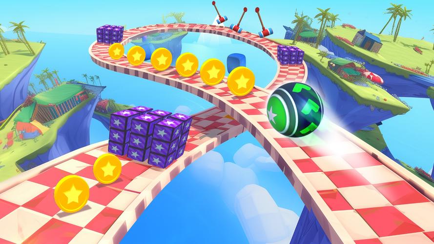 3D Super Rolling Ball Race应用截图第2张