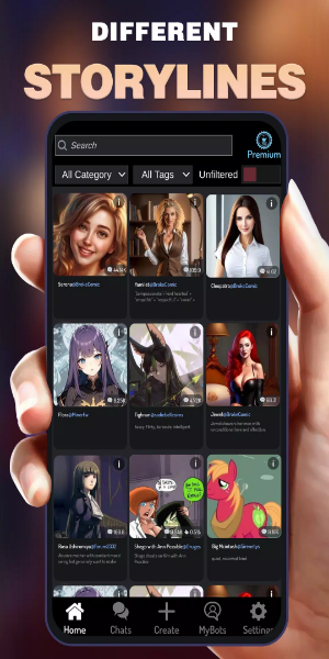 RoleChat: Romance Story captura de pantalla 