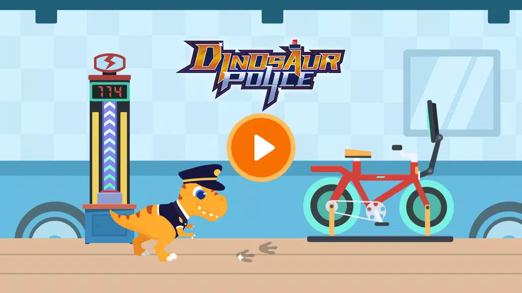 Dinosaur Police:Games for kids Скриншот 1