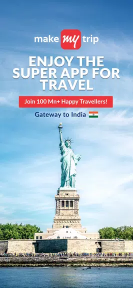 MakeMyTrip - Flights & Hotels ekran görüntüsü 1