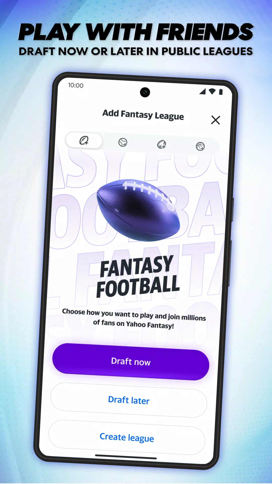 Yahoo Fantasy ekran görüntüsü 2