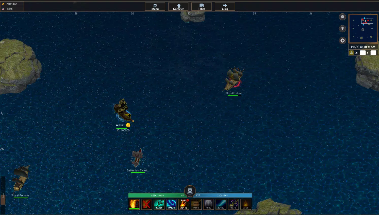 Screenshot Battle of Sea 1