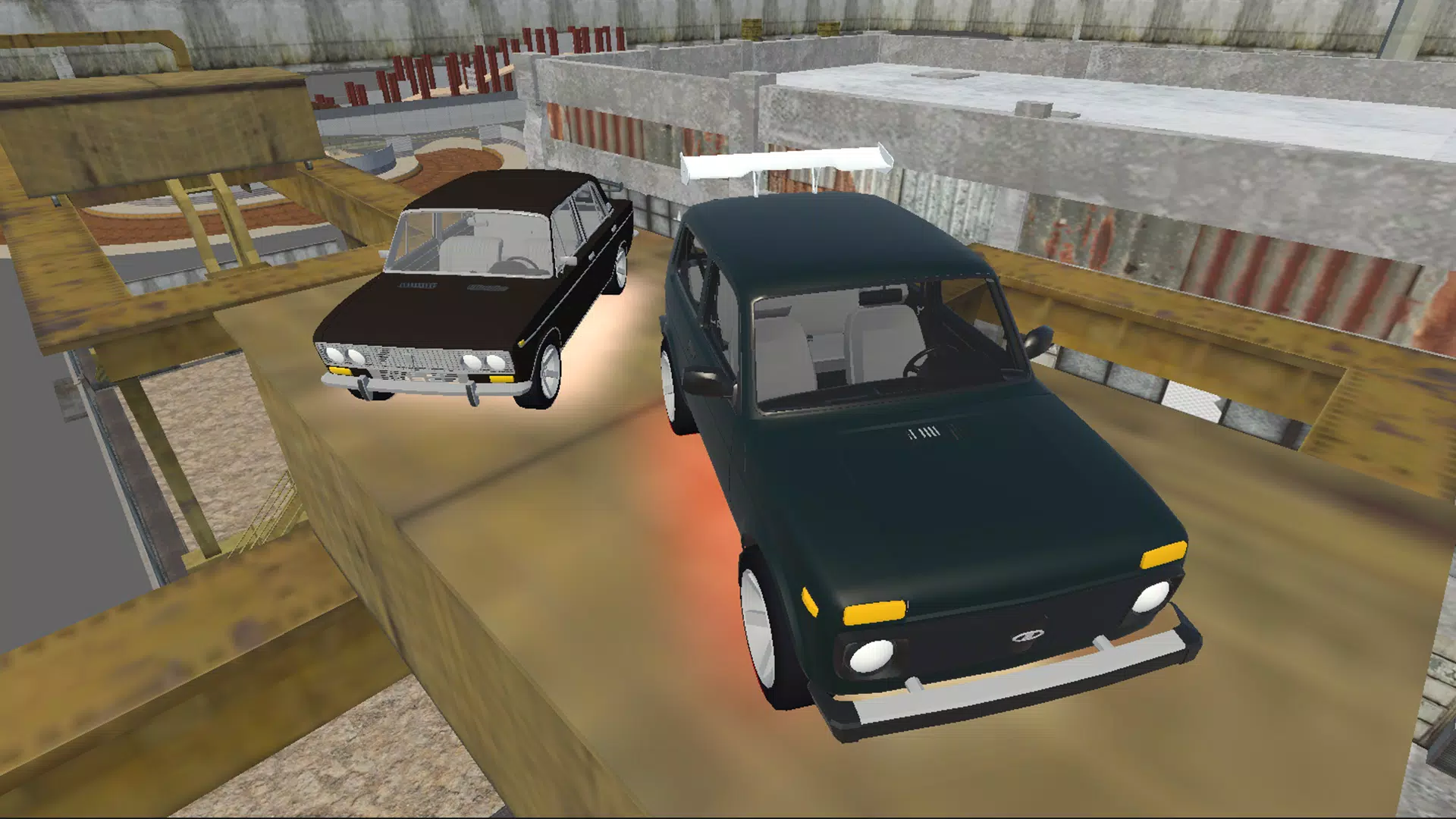 VAZ Russia Car Crash Simulator Screenshot 2