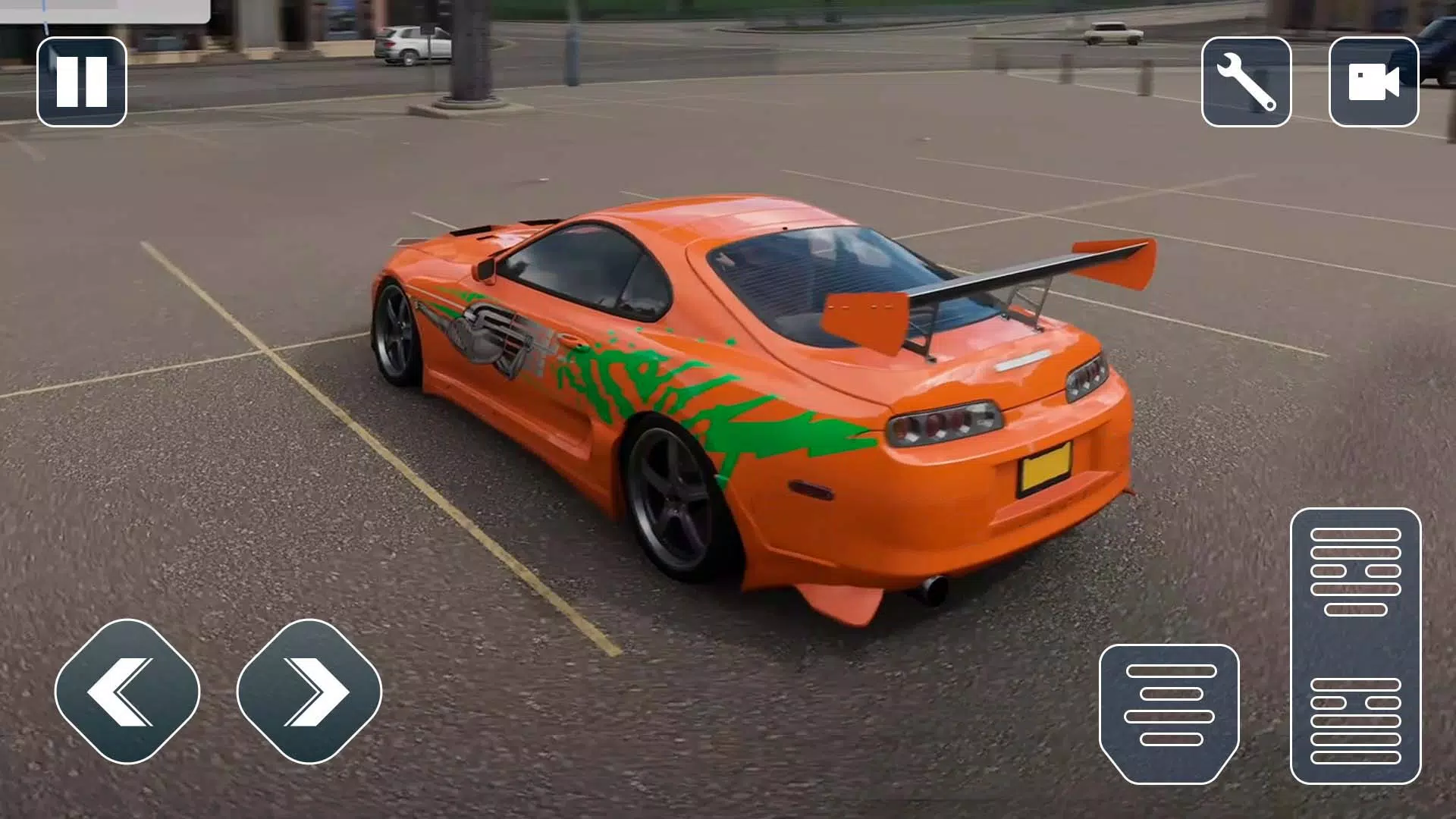 Fun Race JDM Supra Car Parking Скриншот 1