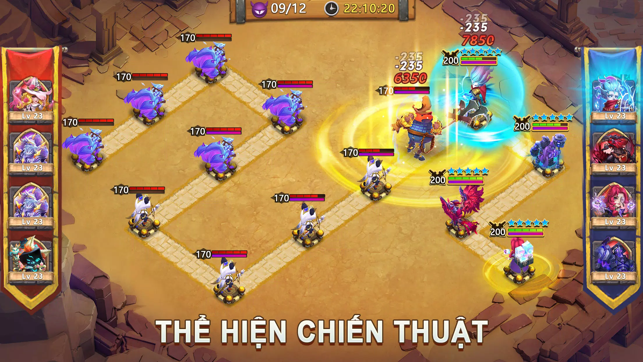 CastleClash:Quyết Chiến-Gamota स्क्रीनशॉट 4