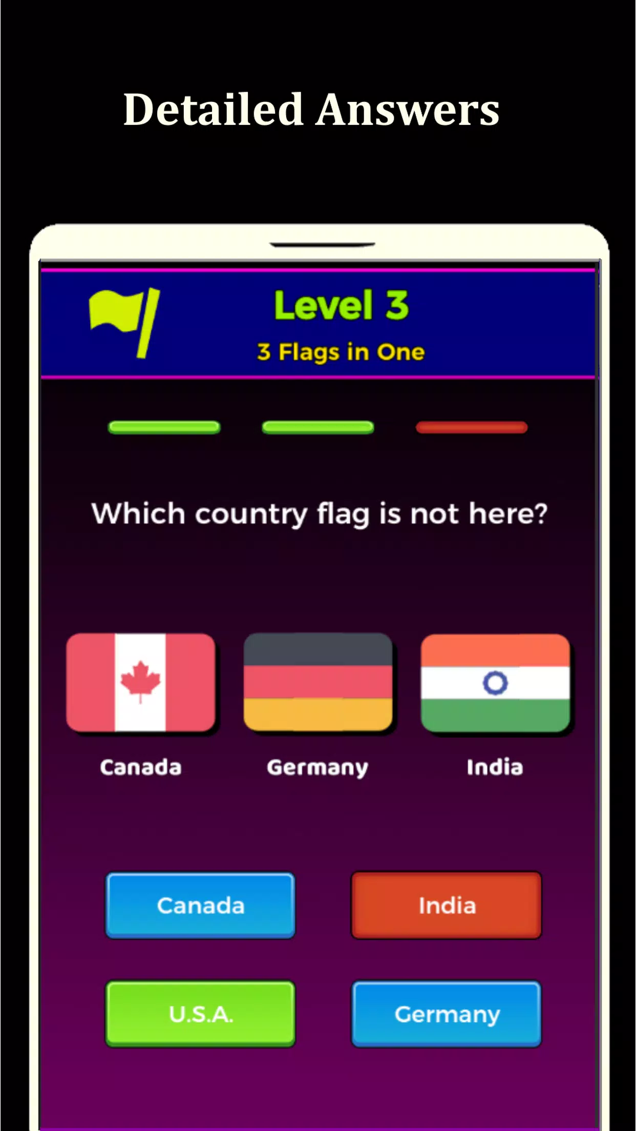 World Flags Quiz Game captura de pantalla 
